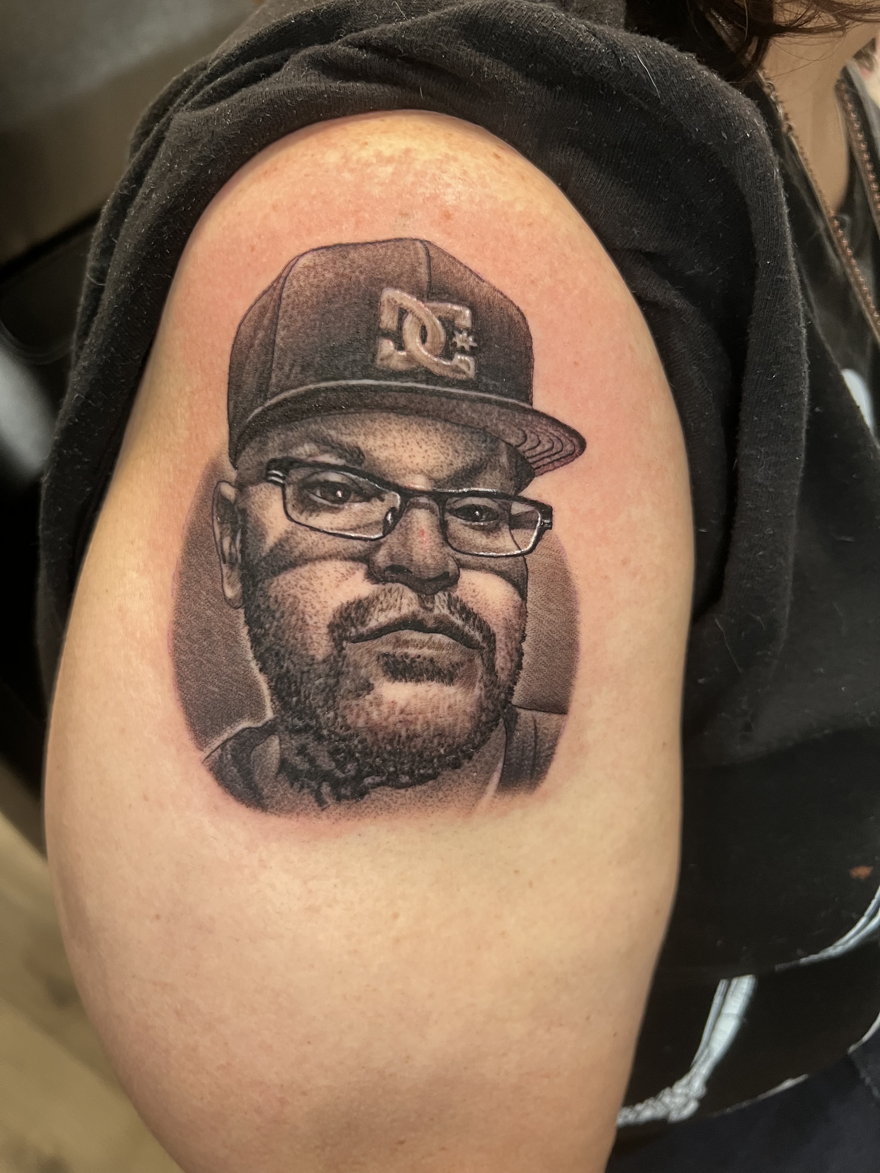 portrait of a man in dc hat